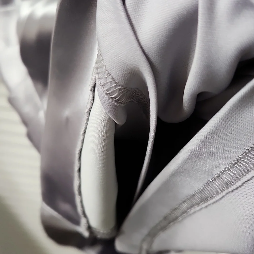 #prom Gorgeous Elegant Silver One-Shoulder Dress - Picture 7 of 11